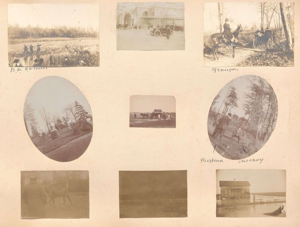 Album de photographies de la famille de Talleyrand-Périgord (vers 1900-1950) 