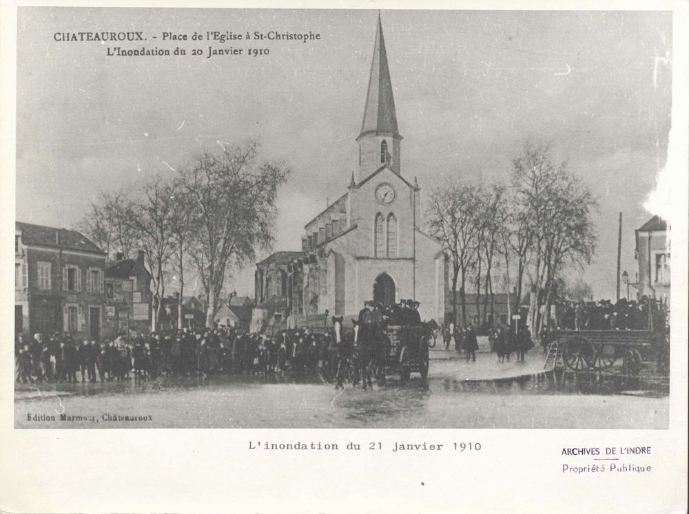 Fonds Cérémonie - Inondations de 1910