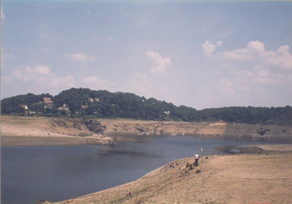 Marcel Tritter (1920-2001) - Lac de Chambon à Éguzon