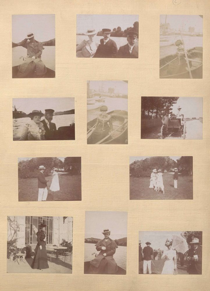 Album de photographies de la famille de Talleyrand-Périgord (vers 1910-1920)