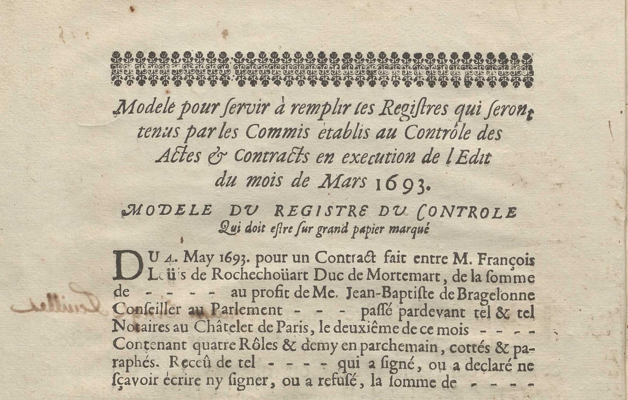 Contrôle des actes