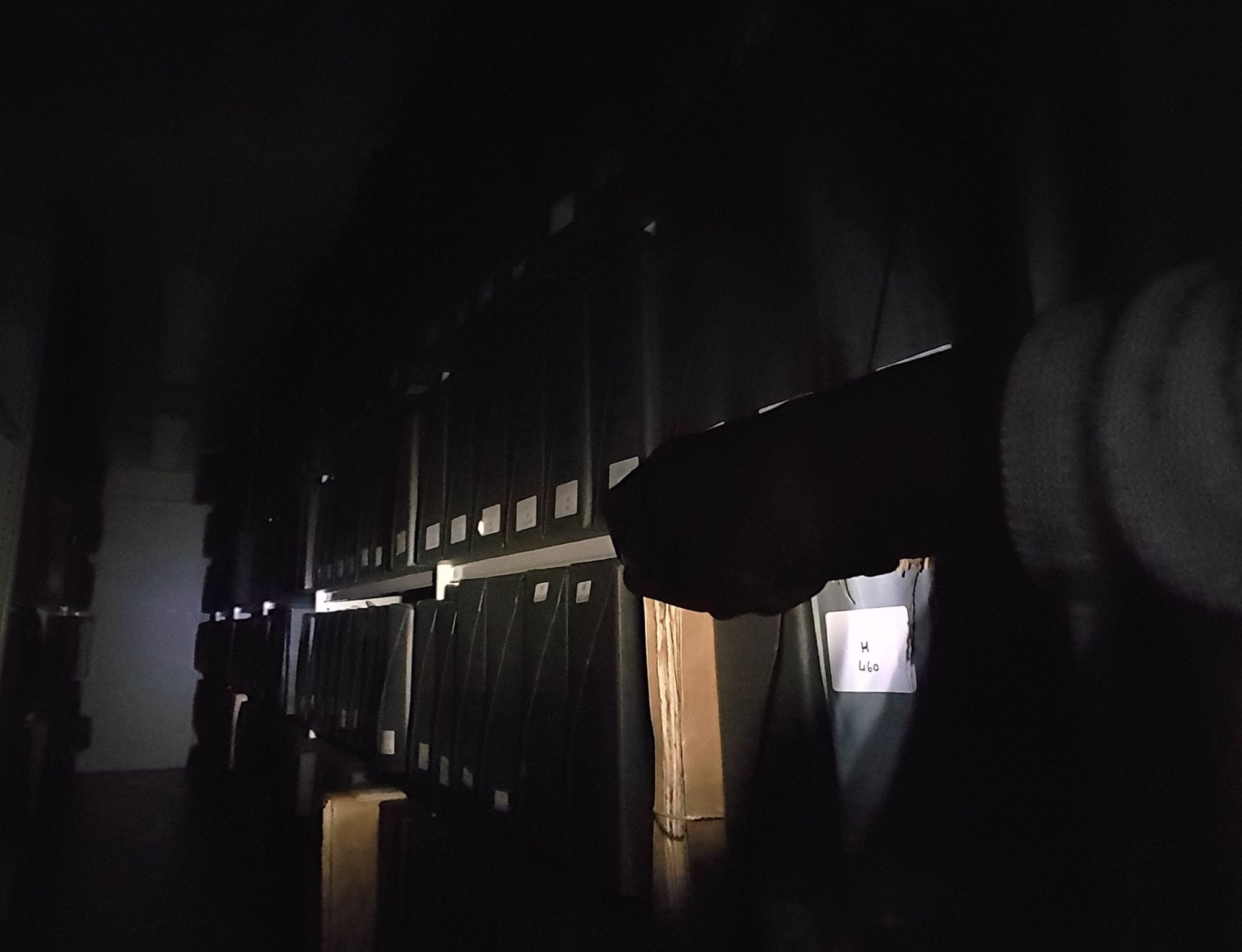 Les Archives dans l'obscurité