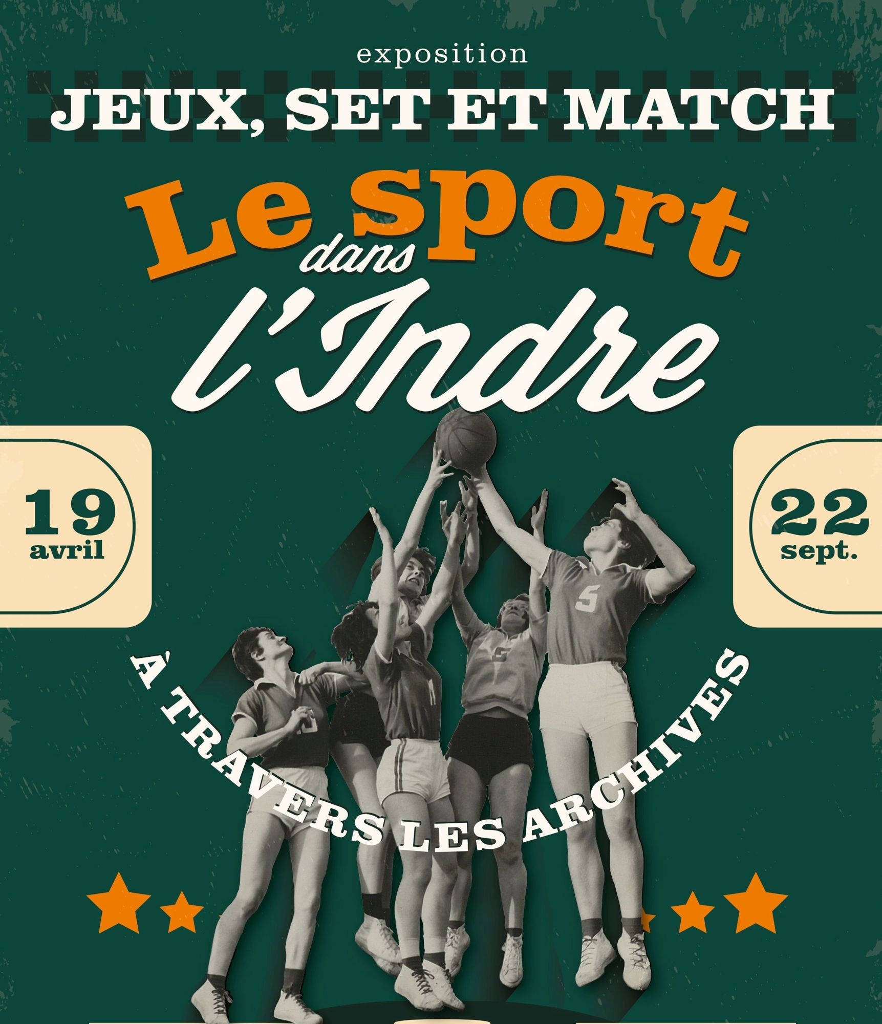 Jeux, set et match. Le sport dans l’Indre à travers les archives