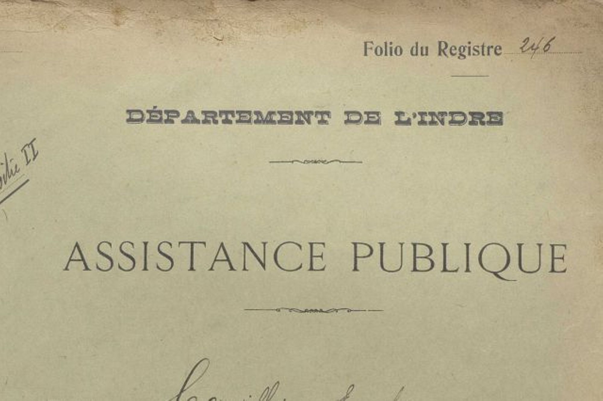 Retracer le parcours d'un enfant de l'Assistance publique