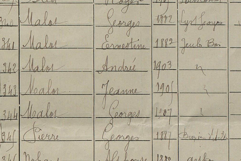 Recensements de population