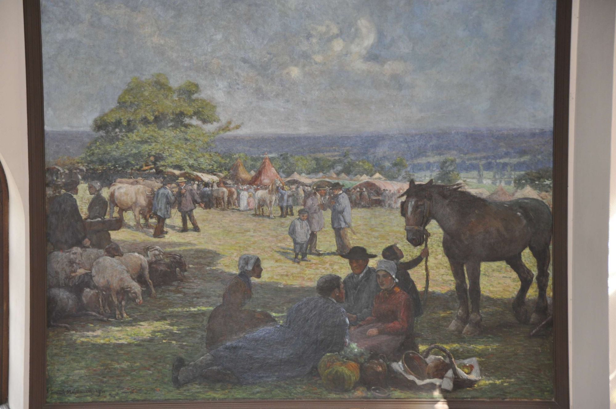 Fernand Maillaud - Foire à La Berthenoux (Châteauroux, Château-Raoul)