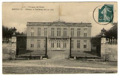 Le château de Bouges (Archives départementales de l'Indre, 48 J 4 B 023 / 1683)