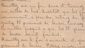 Carnet de cuisine n° 3