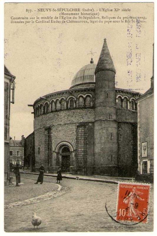 1400 - Réparations à l'église de Neuvy-Saint-Sépulchre