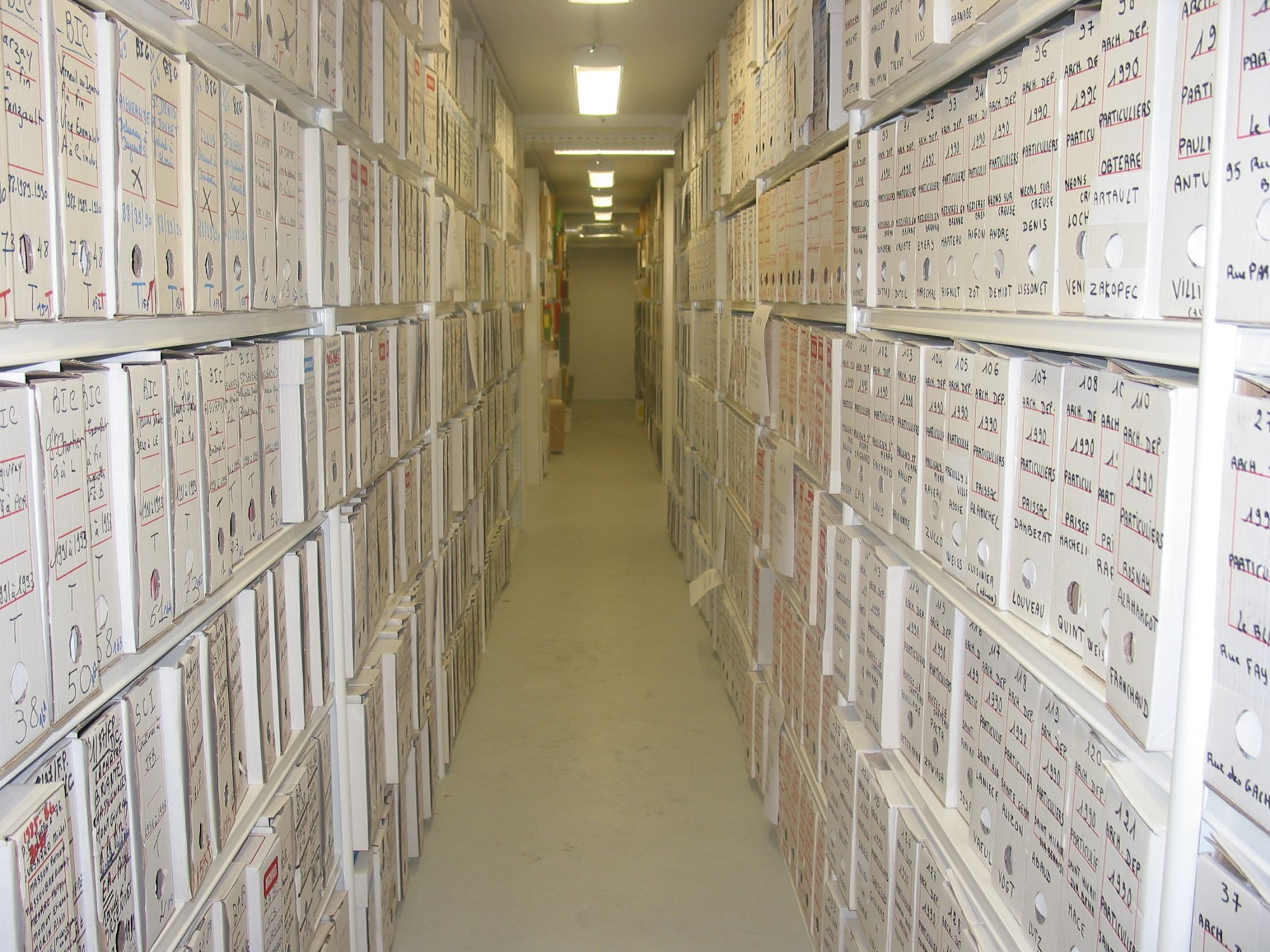 Nous confier vos archives